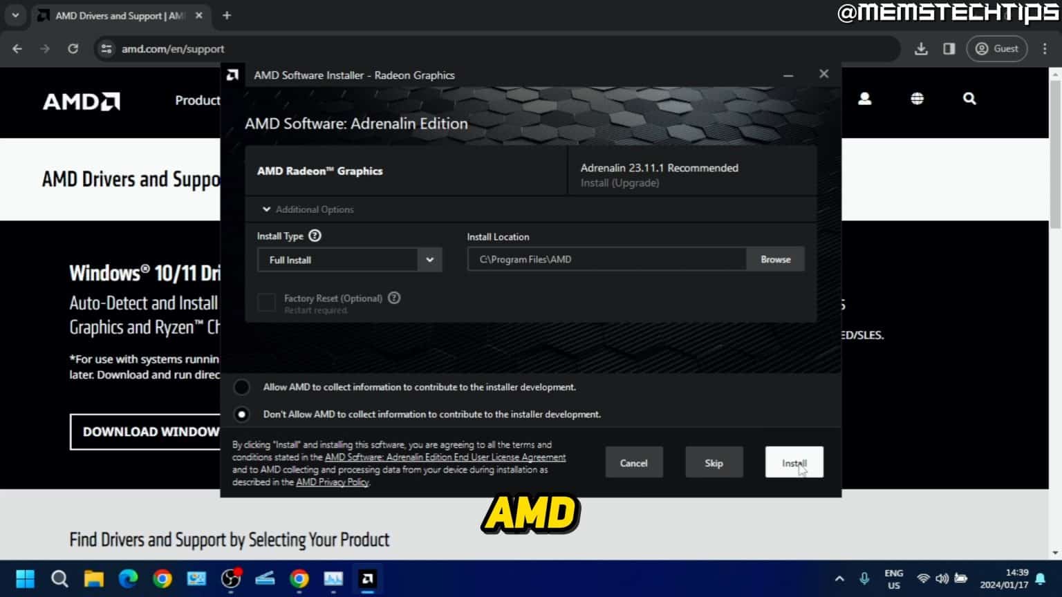 Amd Radeon Driver Update How To Install Or Update Graphics Drivers On Windows 10 And 11