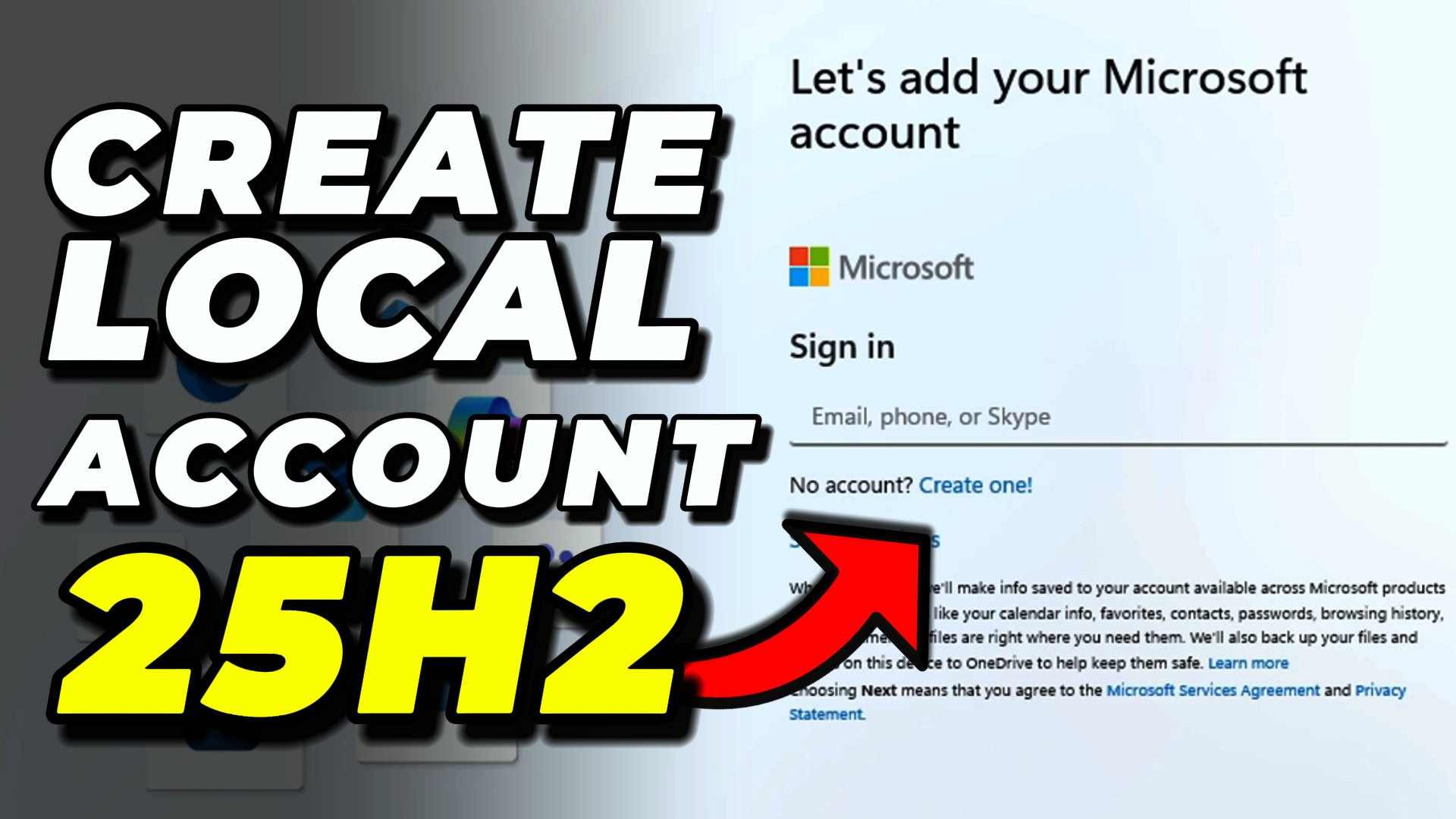 How to Setup Windows 11 25H2 without a Microsoft Account Cover Image