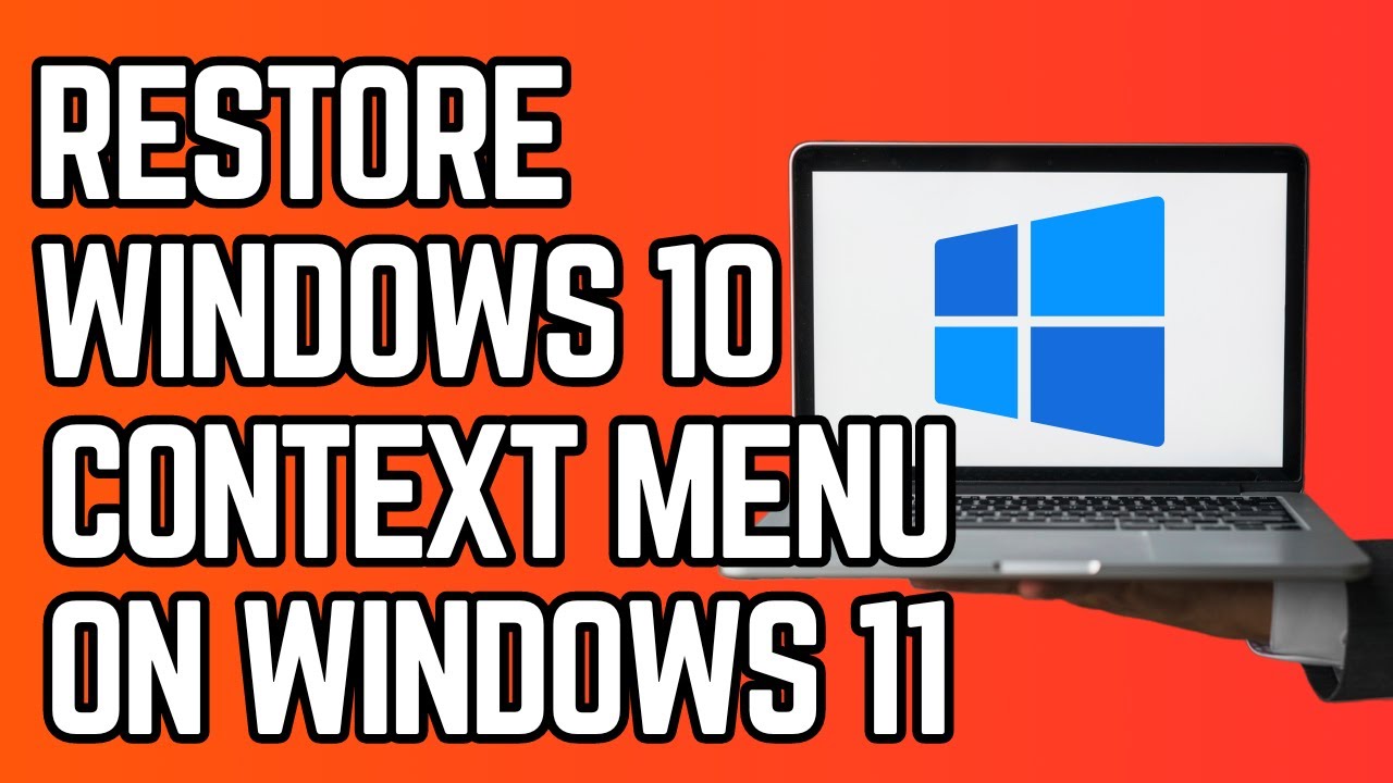 Windows 10 right click menu tutorial for Windows 11 using ExplorerPatcher customization tool