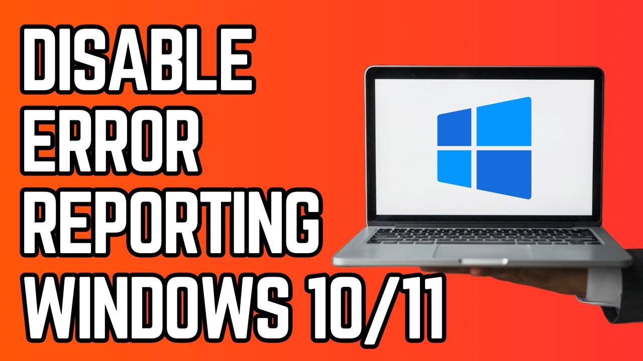 Tutorial on how to disable Windows Error Reporting in Windows 10 and 11 using Registry Editor