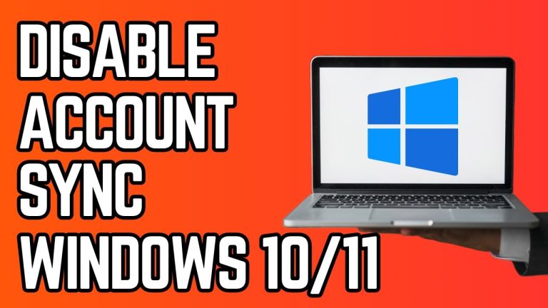Tutorial on how to disable user account sync in Windows 10 and 11 using Registry Editor