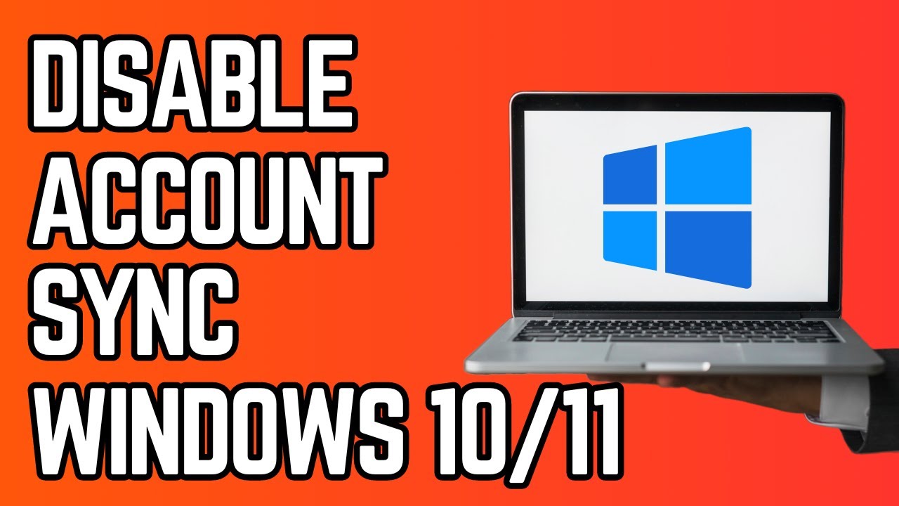 Tutorial on how to disable user account sync in Windows 10 and 11 using Registry Editor