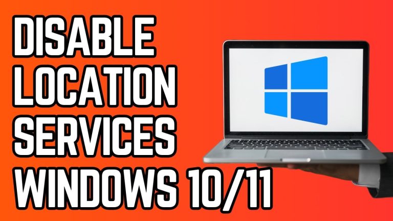 Windows 10 and 11 tutorial for disabling location services using Registry Editor regedit privacy settings