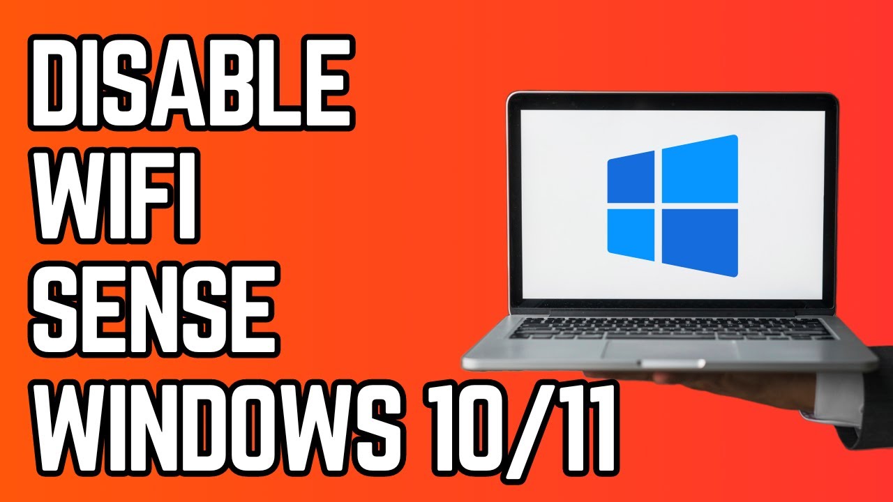 Disable WiFi Sense Windows 10 11 registry editor tutorial security privacy settings