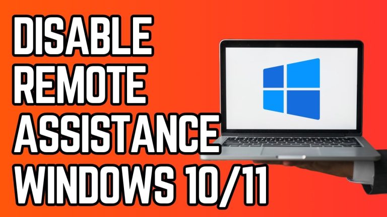 Disable Remote Assistance Windows 11 10 tutorial using Registry Editor for enhanced PC security