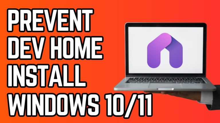Tutorial on preventing Dev Home installation on Windows 11 using Registry Editor