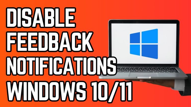 Tutorial on how to disable Windows feedback notifications in Windows 11 and 10 using Registry Editor