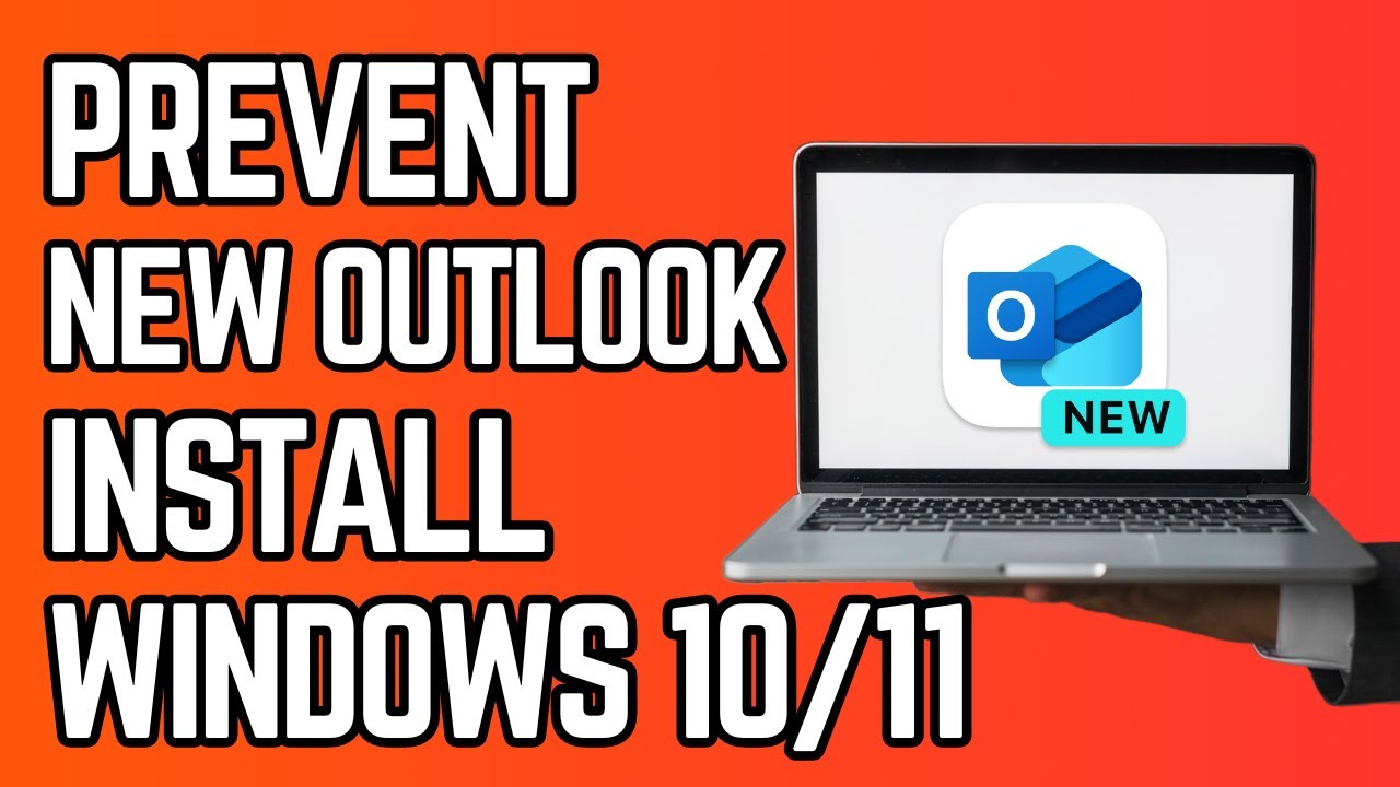 Tutorial on how to block new Outlook installation on Windows 11 using Registry Editor