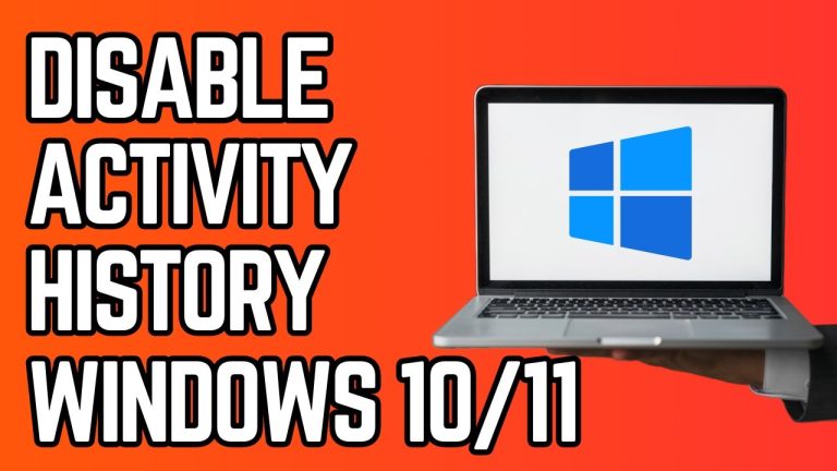 Tutorial on how to disable Activity History on Windows 11 and 10 using Registry Editor