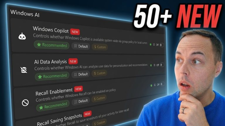 Winhance Release 24 update with 50+ new Windows optimization and customization settings