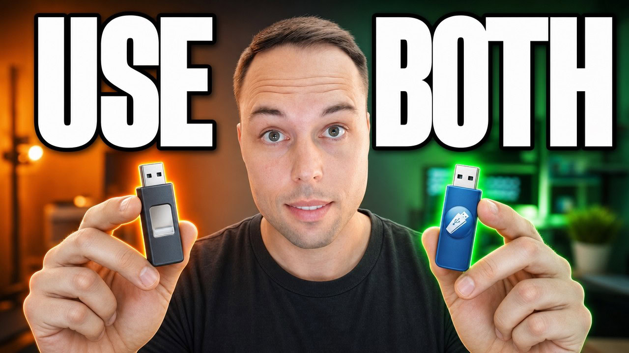 Rufus vs Ventoy comparison guide for creating bootable USB drives in Windows